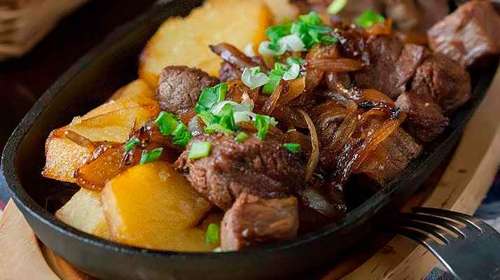 Мясо по-деревенски